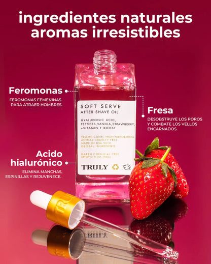 Combo Aceite Truly Soft Serve + Crema Soft Serve de REGALO